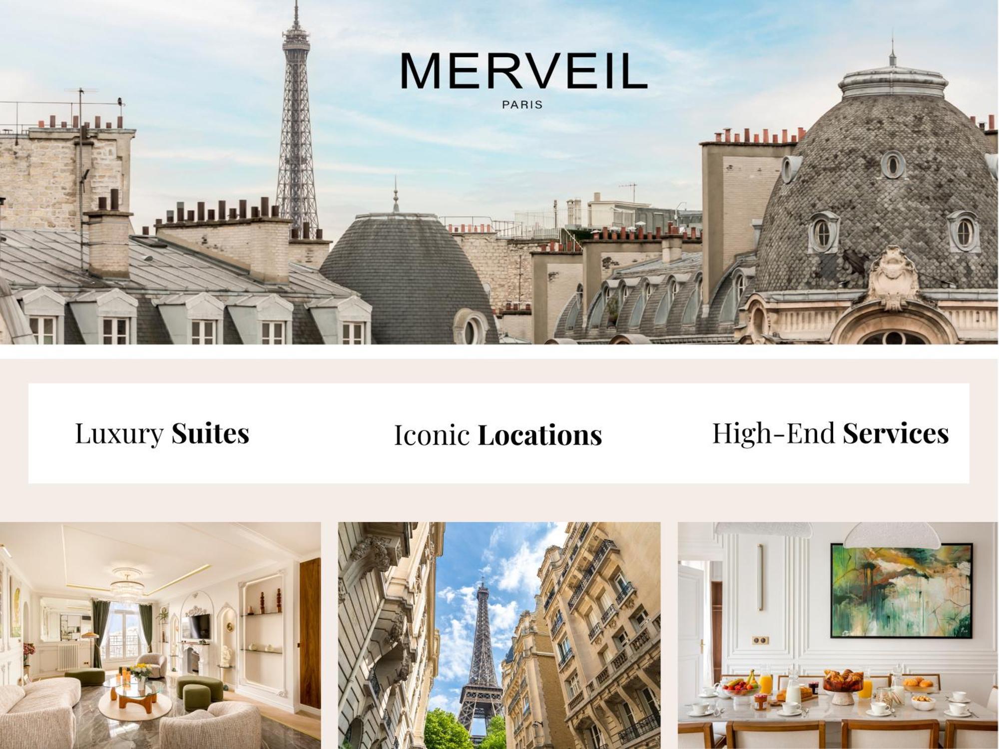 Merveil - Luxury Suite - Tour Eiffel - Bac II París Exterior foto